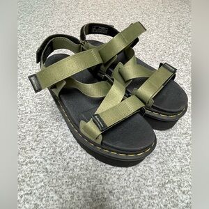 Dr Marten Green Sandals